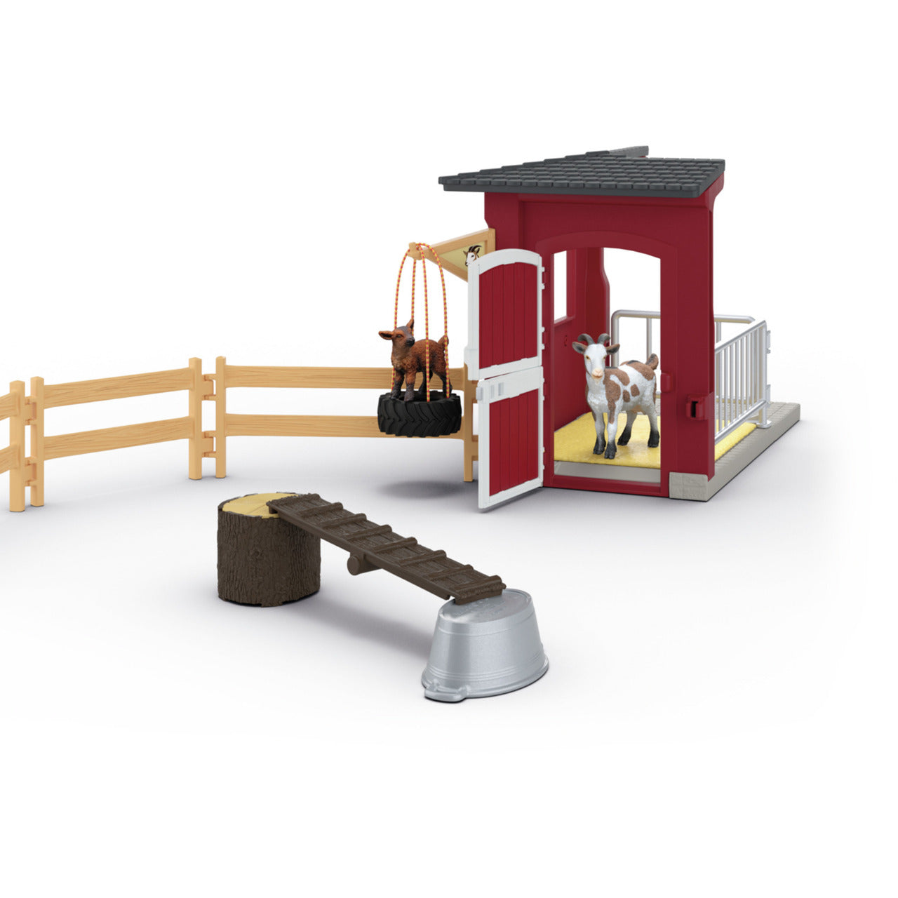 Farm World Ziegenstall, Spielgebäude