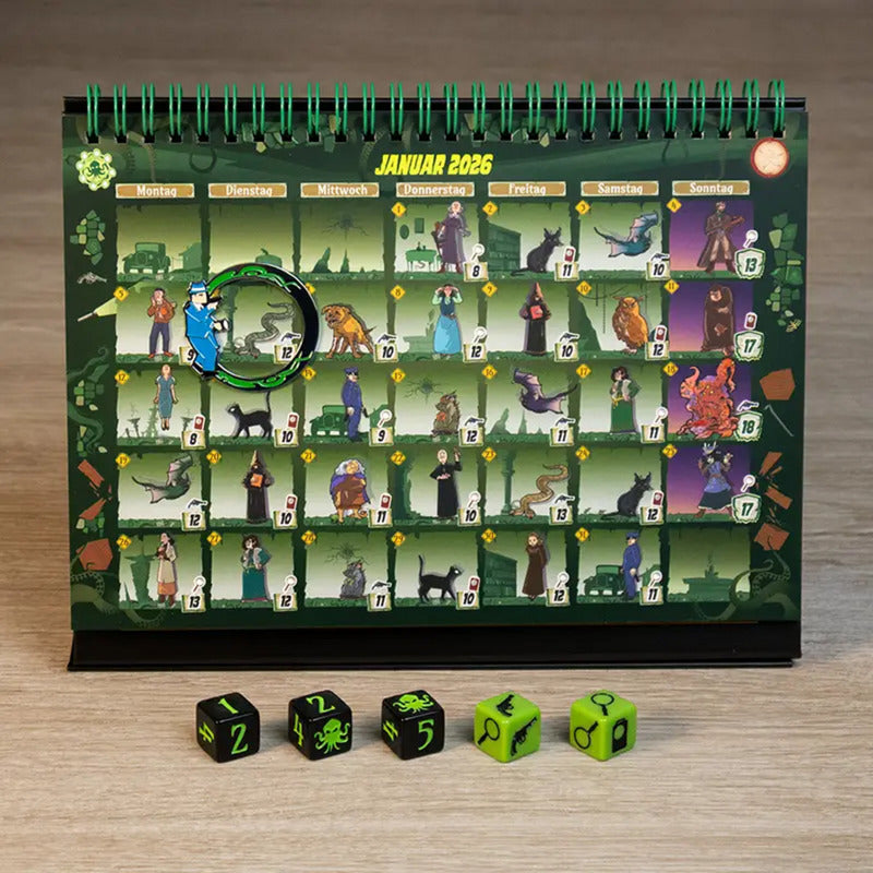 365 Abenteuer - Cthulhu 1926 (Edition 2026), Rätselspiel