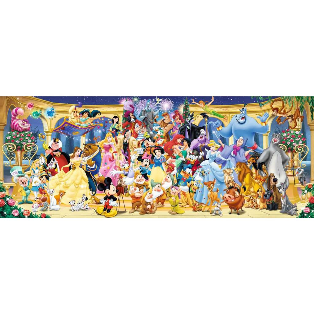 Ravensburger Puzzle Panorama - Disney Gruppenfoto (1000 Teile)