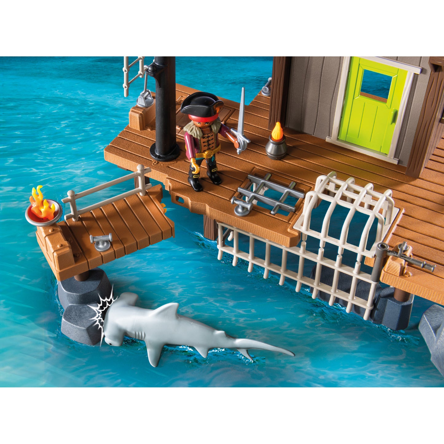 71792 Pirates Piratenhafen mit Seeräuber-Gefängnis, Konstruktionsspielzeug