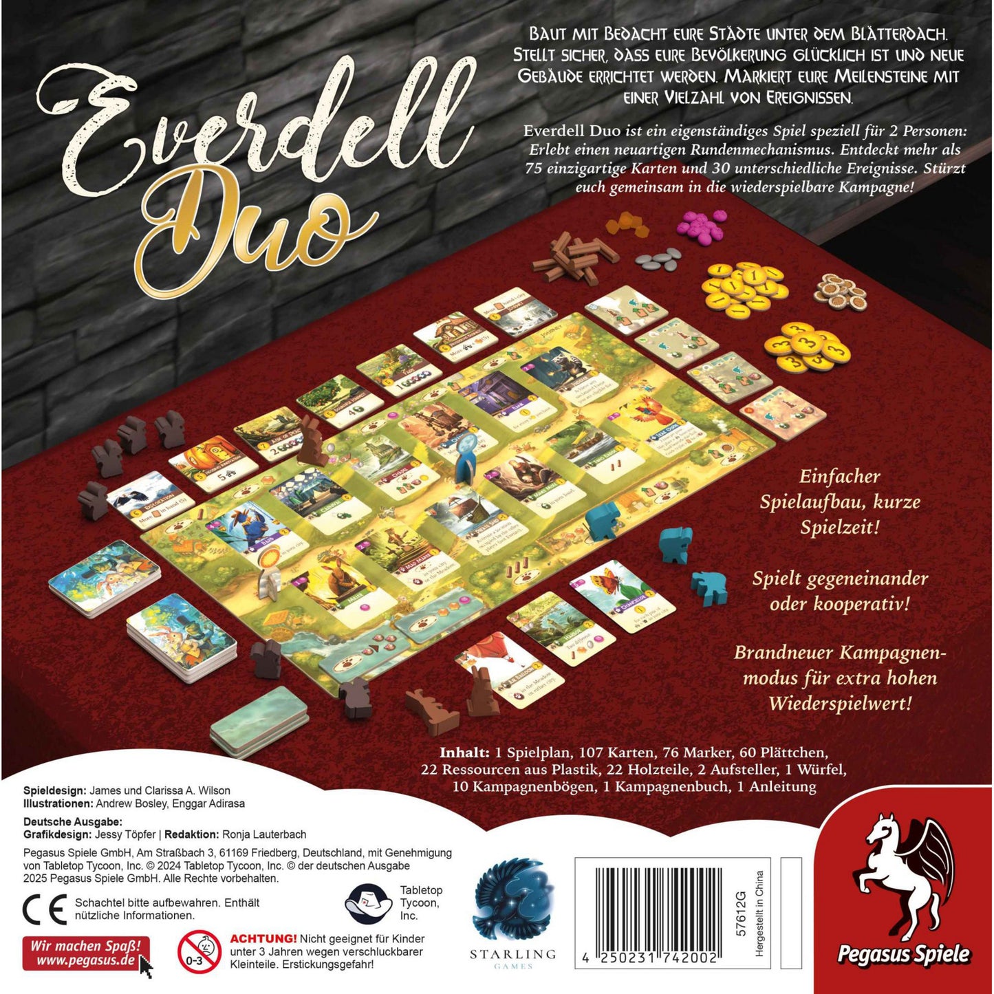 Everdell Duo, Brettspiel