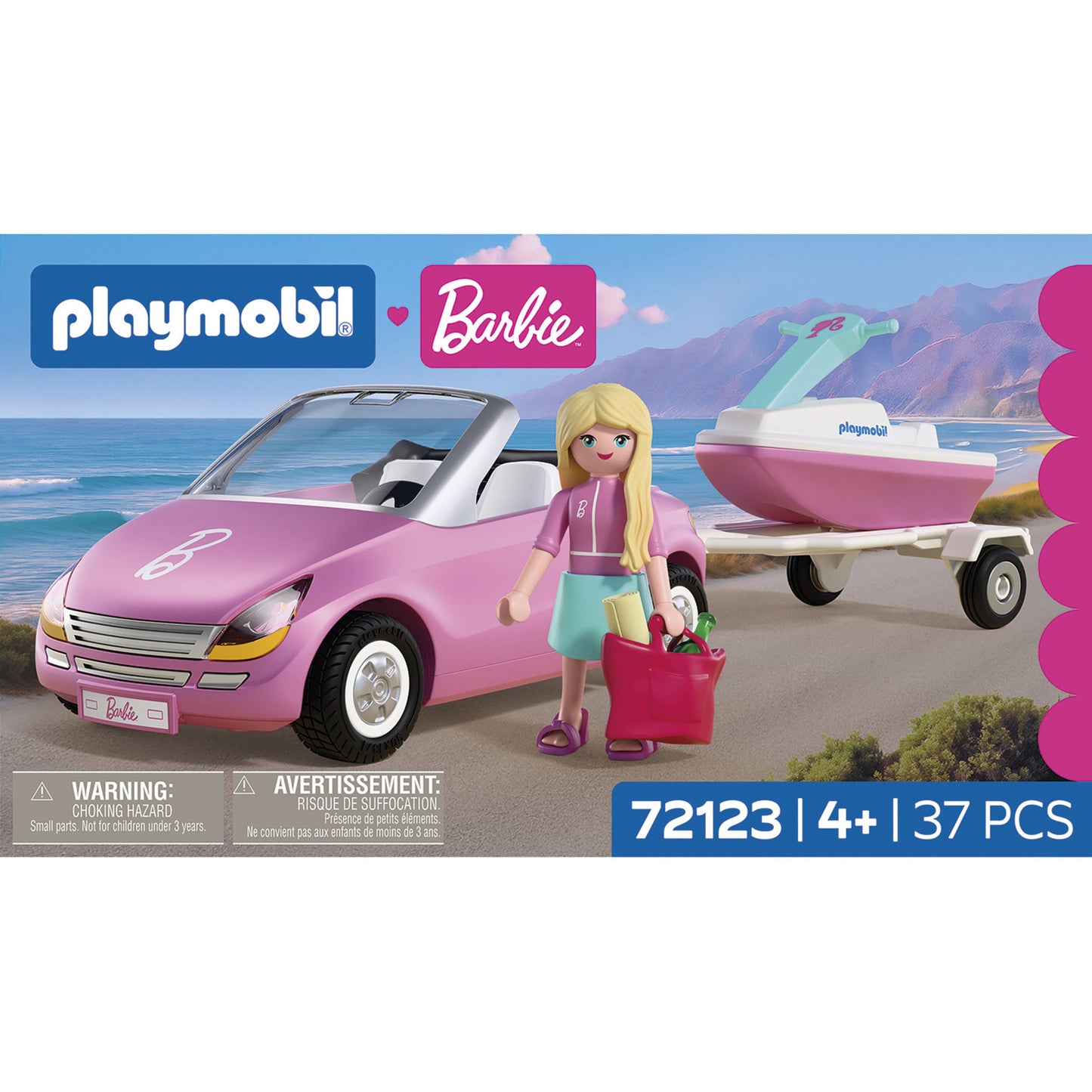 72123 Barbie Cabrio, Konstruktionsspielzeug
