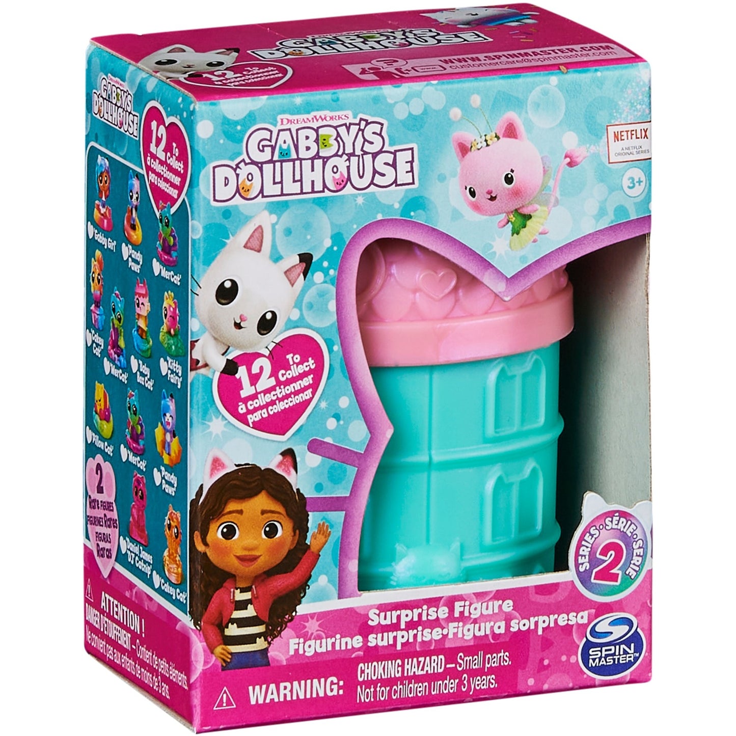 Spinmaster Gabby's Dollhouse 1 von 12 Mini-Überraschungsfiguren (sortierter Artikel)