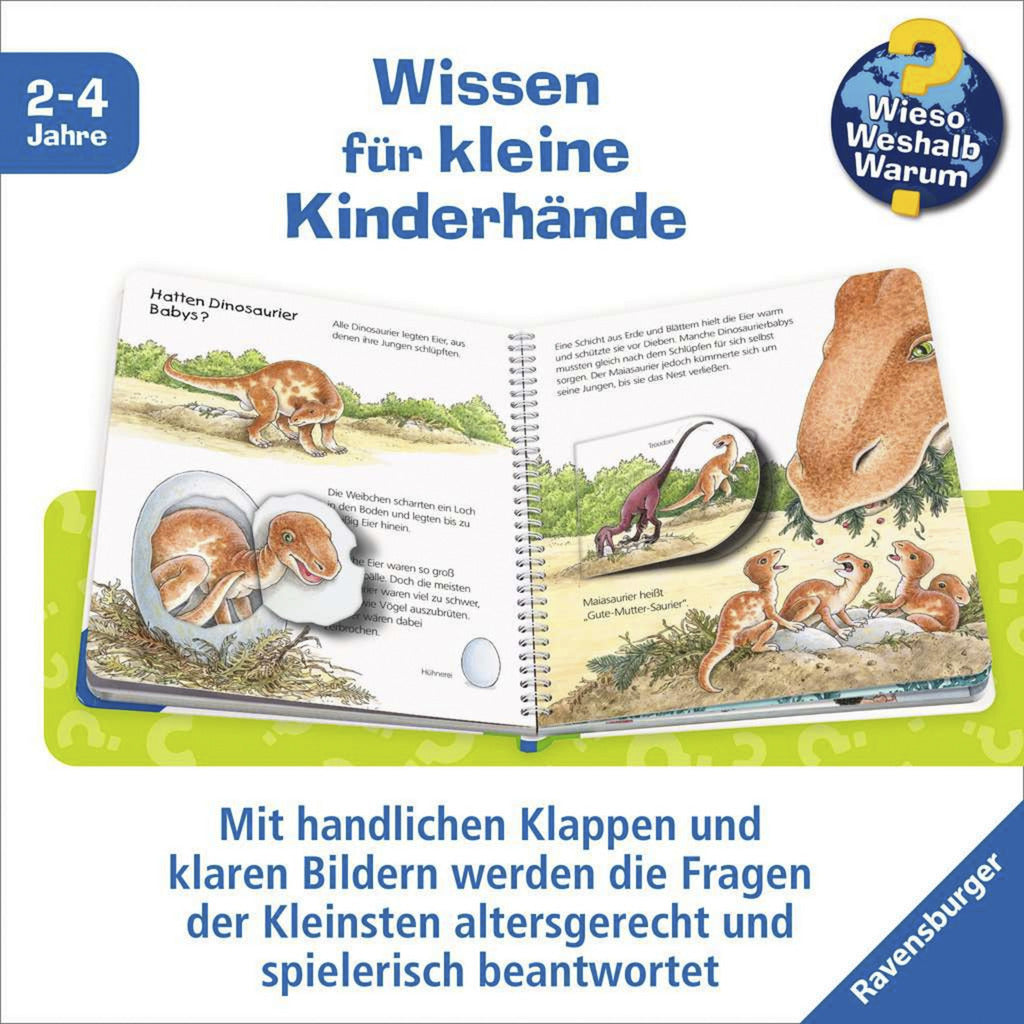 Wieso? Weshalb? Warum? junior Band 25 - Die Dinosaurier, Lernbuch