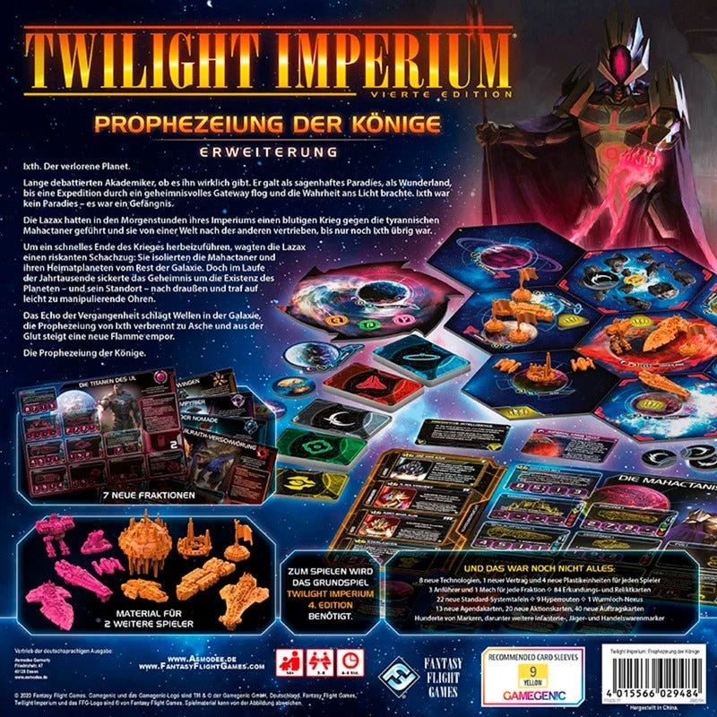 Asmodee Twilight Imperium 4.Edition - Prophezeiung der Könige, Brettspiel