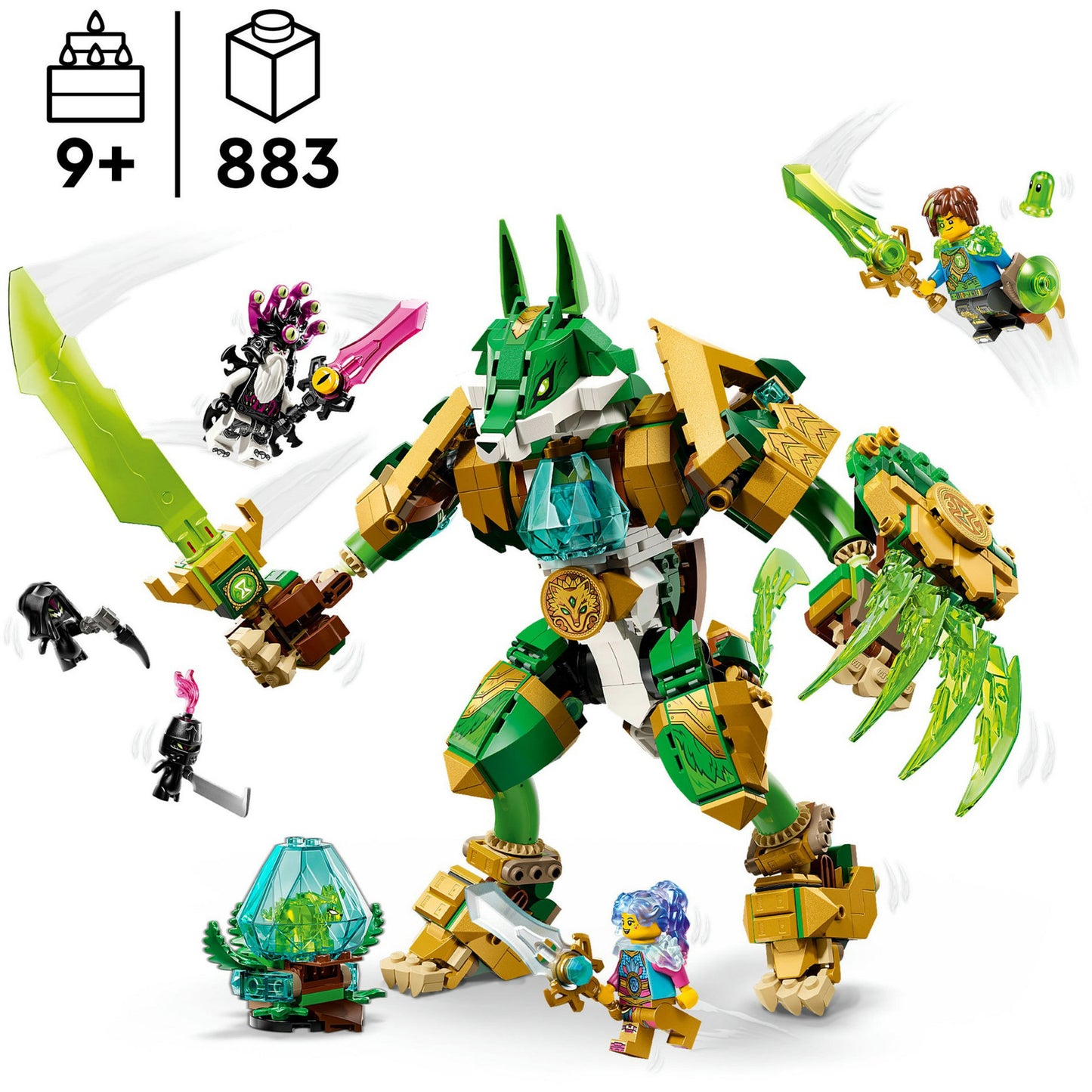 71508 DREAMZzz Fuchs-Wächtermech, Konstruktionsspielzeug