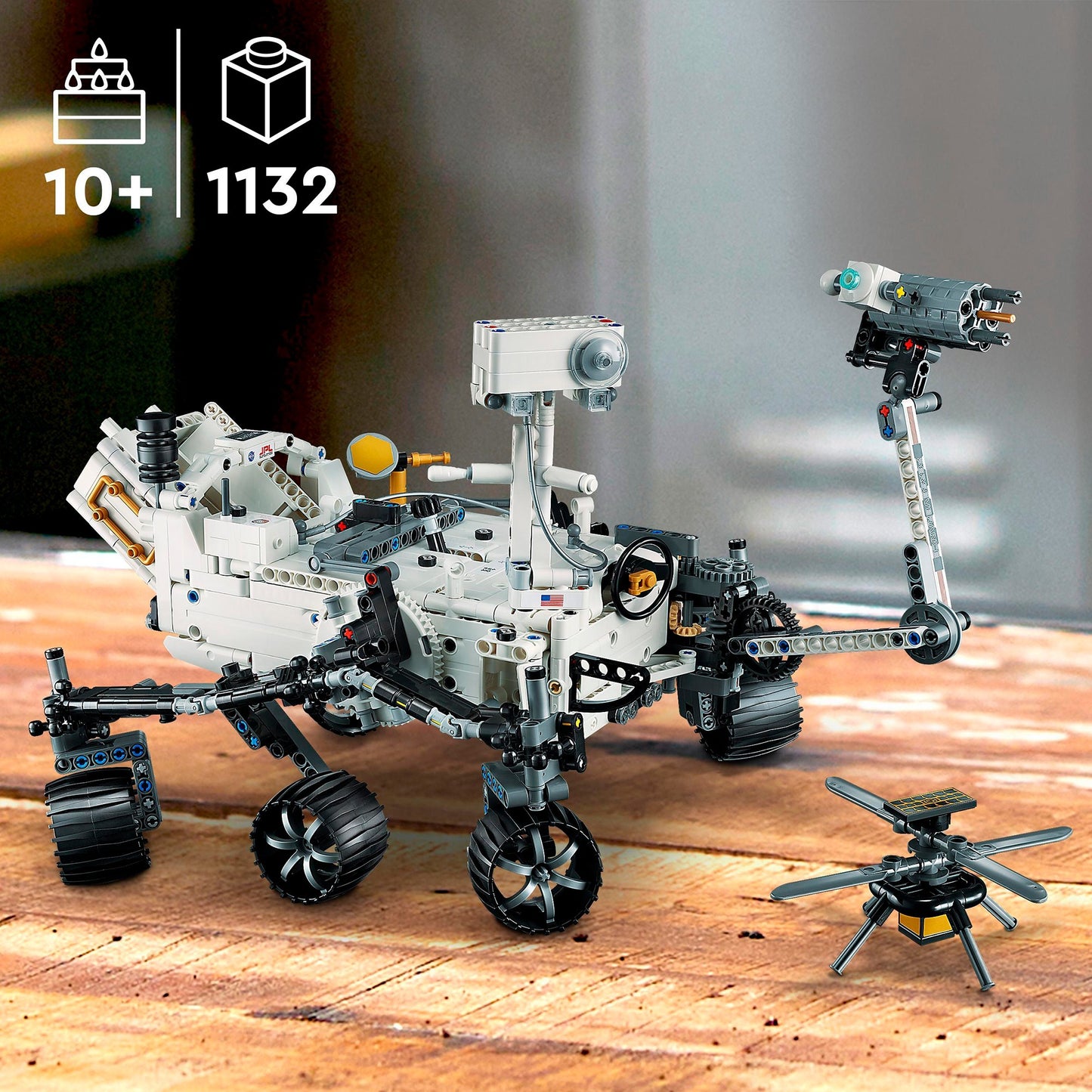 LEGO 42158 Technic NASA Mars-Rover Perseverance, Konstruktionsspielzeug