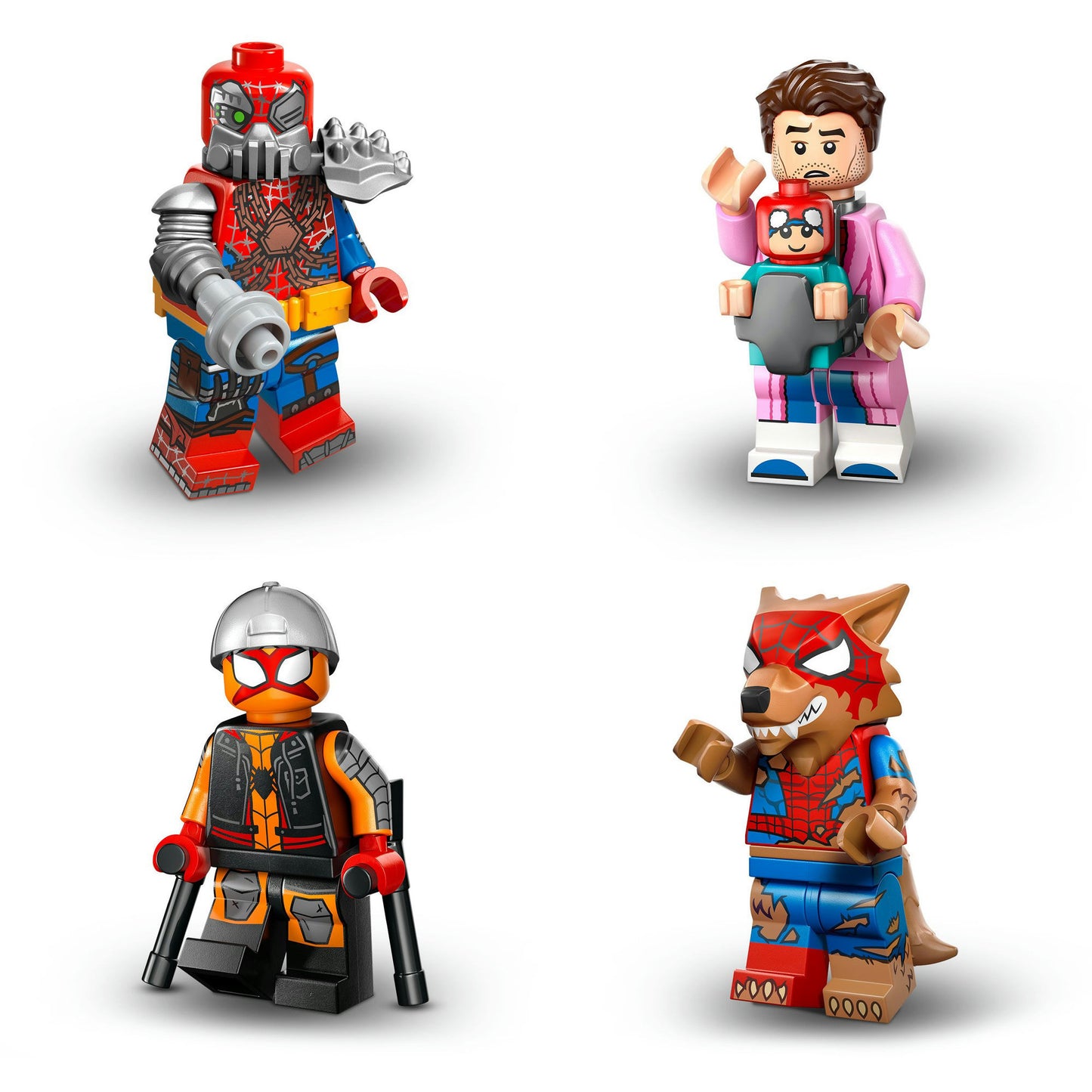 71050 Minifigures Spider Man: Across the Spider-Verse, Konstruktionsspielzeug