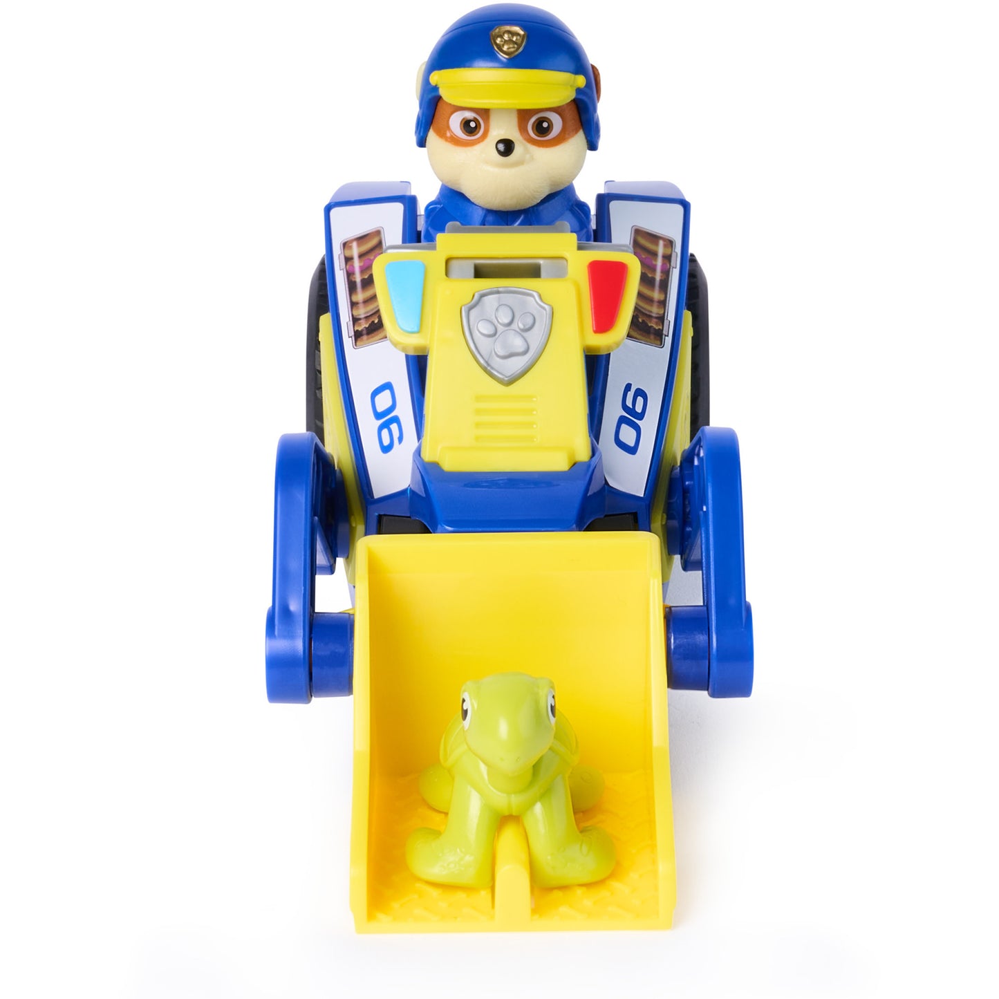 Paw Patrol - Search & Rescue: Rubbles Rettungs-Bulldozer mit 2 Figuren, Spielfahrzeug