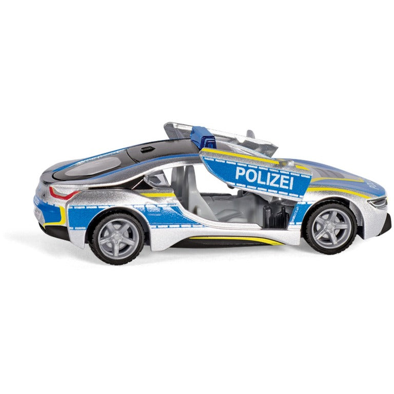 SIKU SUPER BMW i8 Polizei (silber/blau)