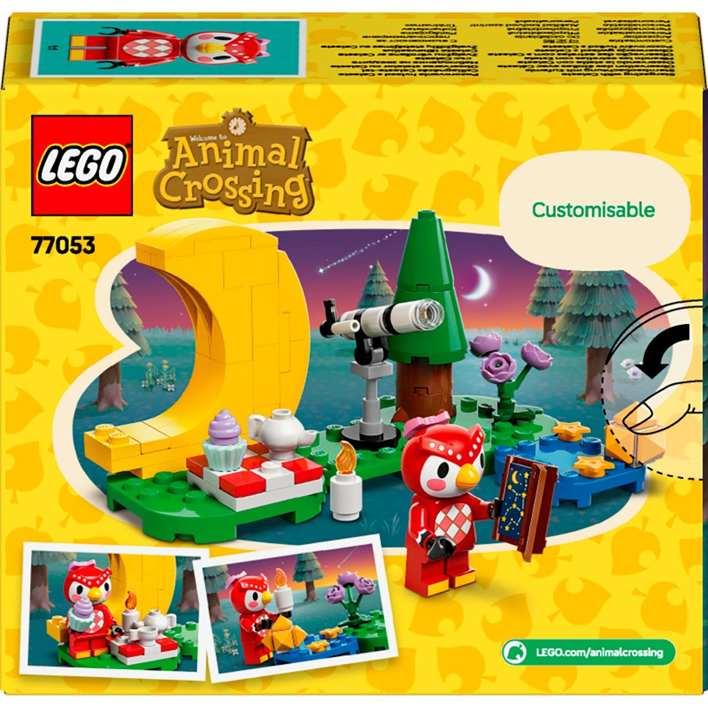 LEGO 77053 Animal Crossing Sternbeobachtung mit Eufemia