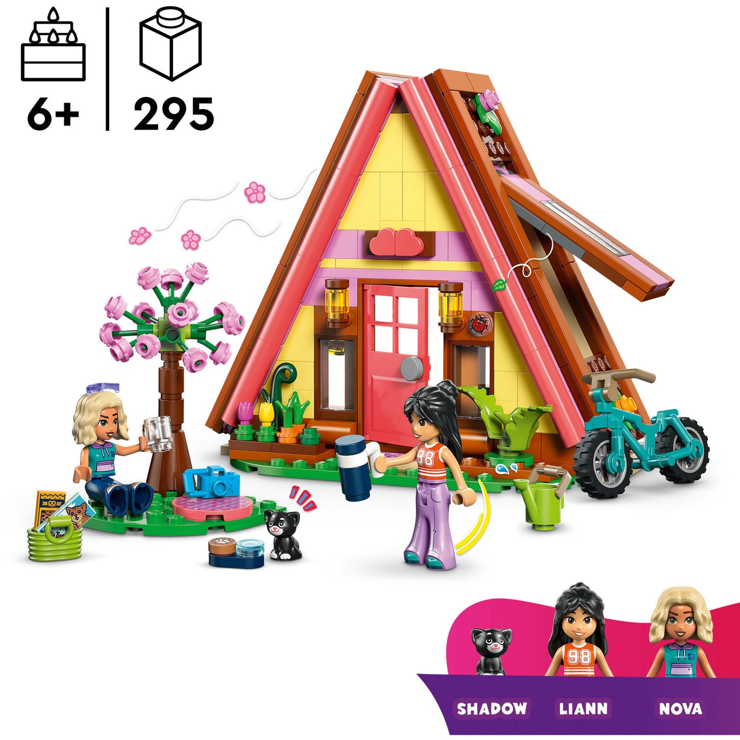 42682 Friends Glampinghütte in freier Natur, Konstruktionsspielzeug