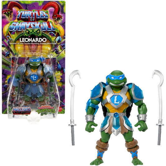 Masters of the Universe Origins Turtles of Grayskull Leonardo, Spielfigur