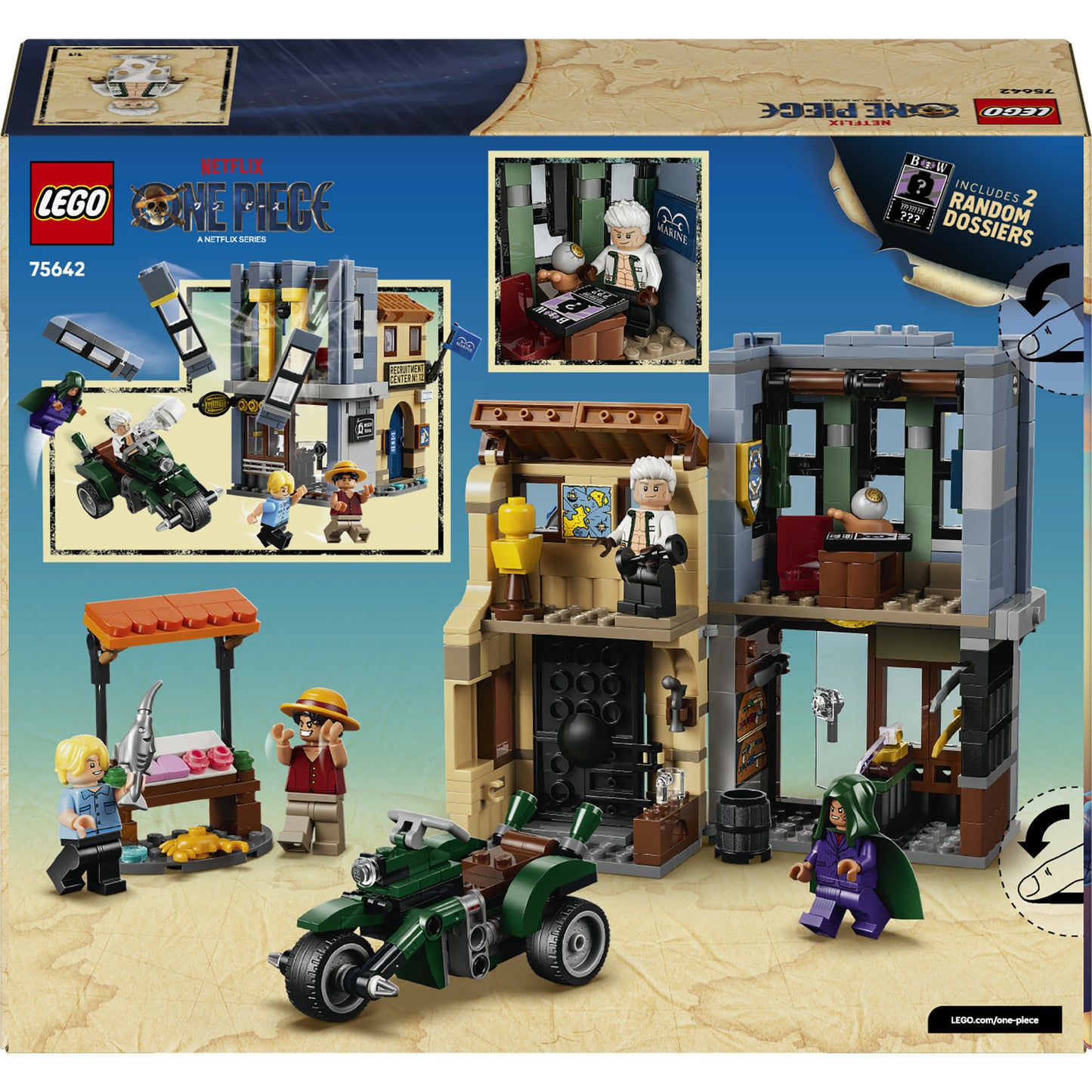 75642 One Piece Showdown mit Kapitän Smoker, Konstruktionsspielzeug