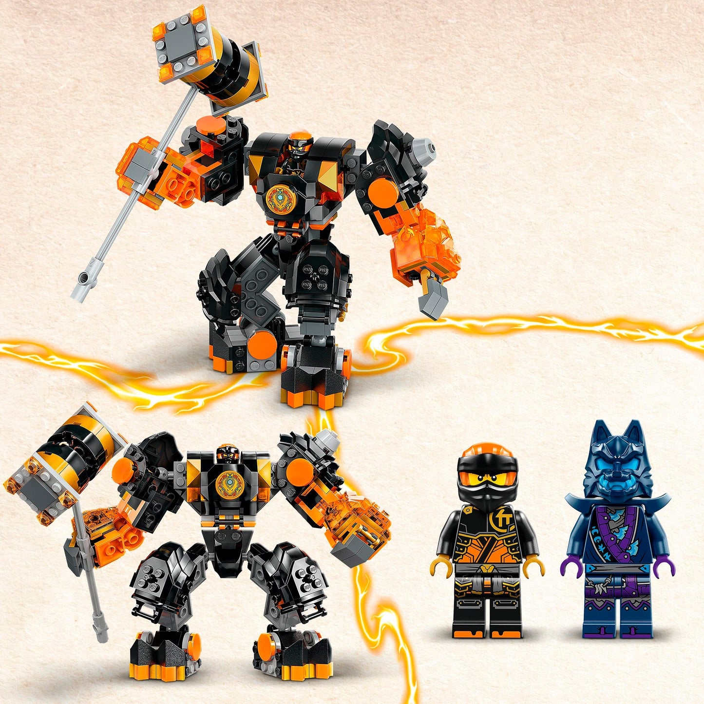 LEGO 71806 Ninjago Coles Erdmech, Konstruktionsspielzeug