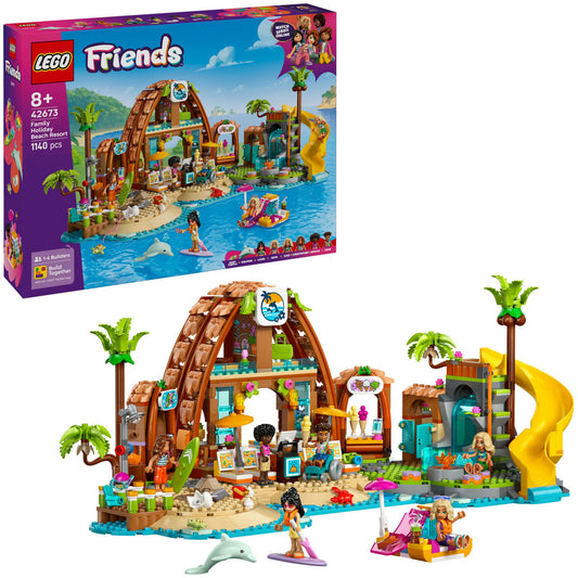42673 Friends Familienurlaub im Strandresort, Konstruktionsspielzeug
