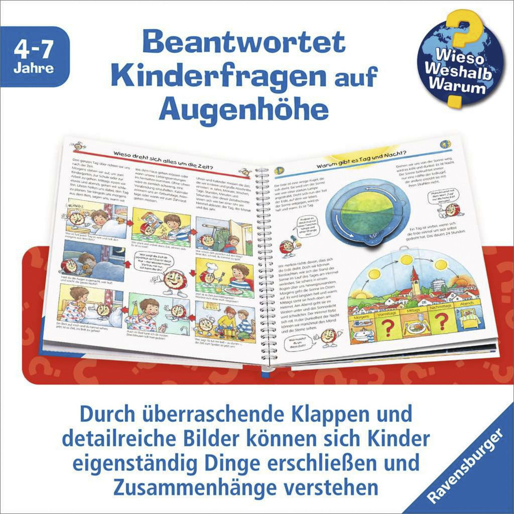 Wieso? Weshalb? Warum? Band 25 - Die Uhr und die Zeit, Lernbuch