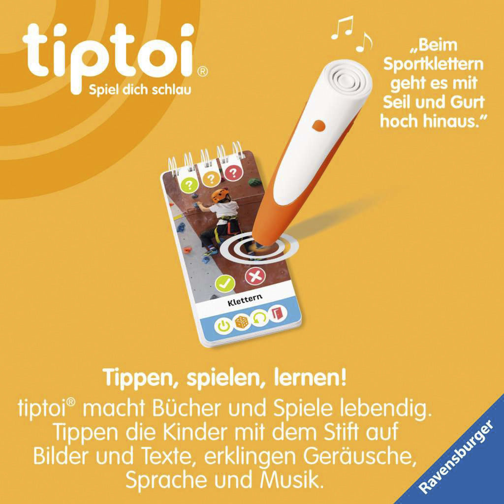tiptoi Wieso? Weshalb? Warum? Quiz Sport, Lernbuch