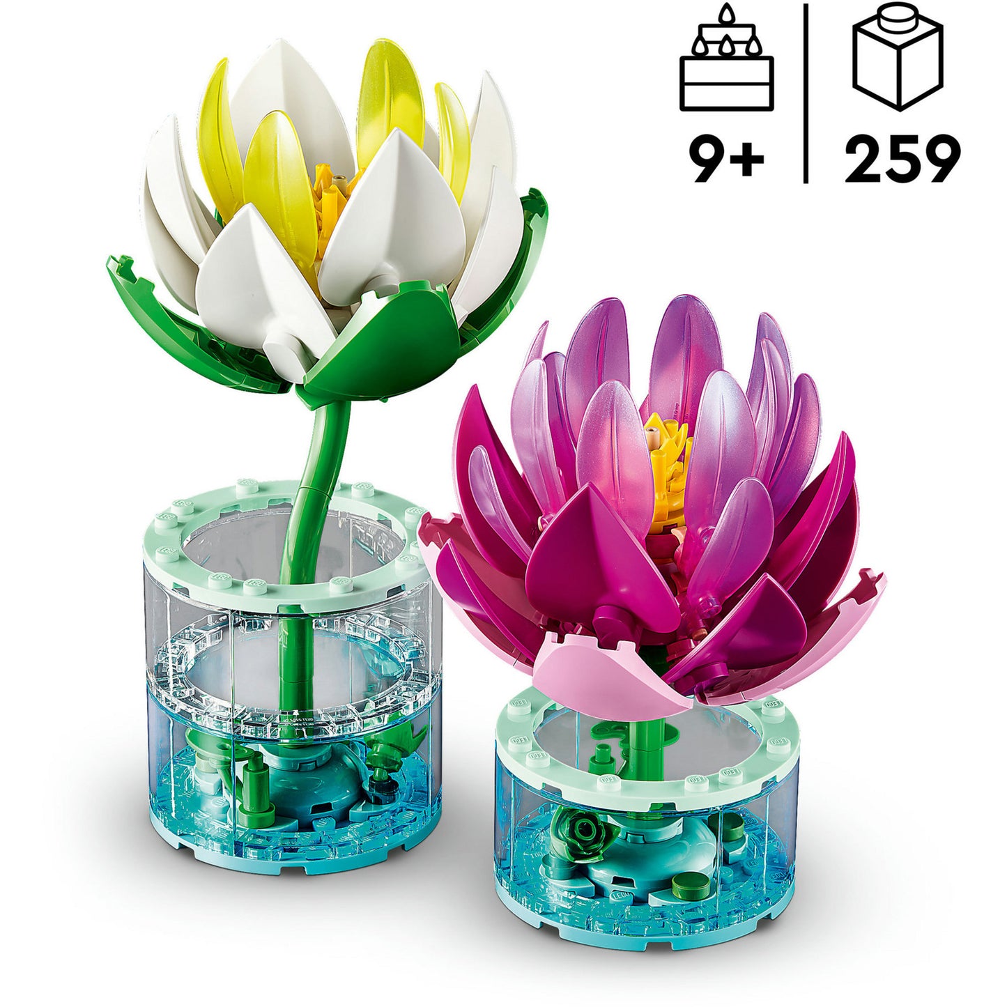 11511 Botanicals Seerosen, Konstruktionsspielzeug