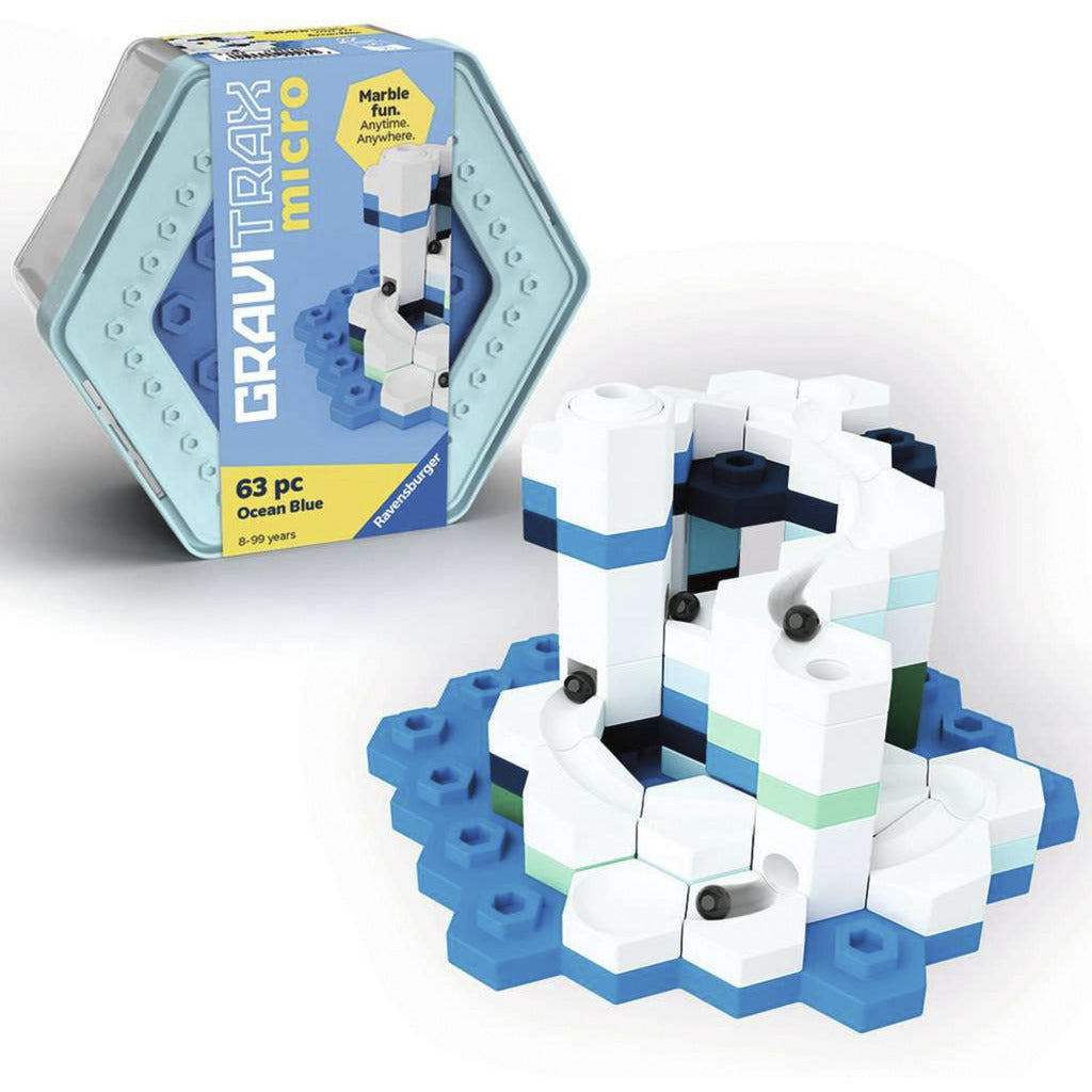 GraviTrax micro Ocean Blue (63 pc)   , Konstruktionsspielzeug
