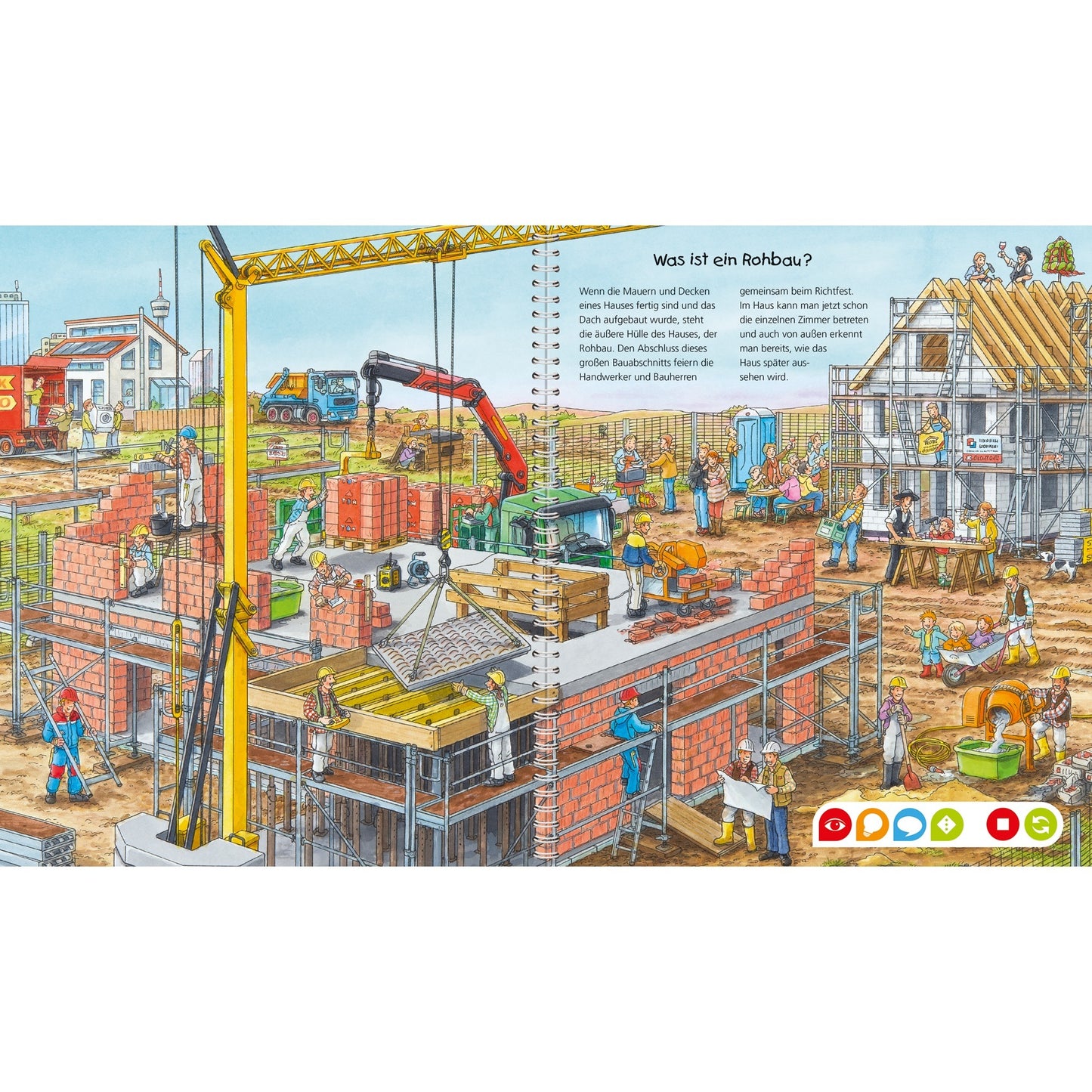 Ravensburger tiptoi Wieso? Weshalb? Warum? Komm mit auf die Baustelle