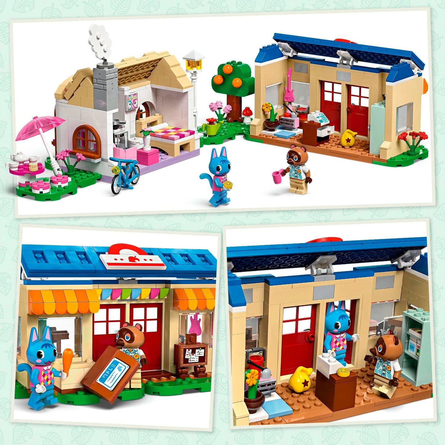 LEGO 77050 Animal Crossing Nooks Laden & Sophies Haus, Konstruktionsspielzeug