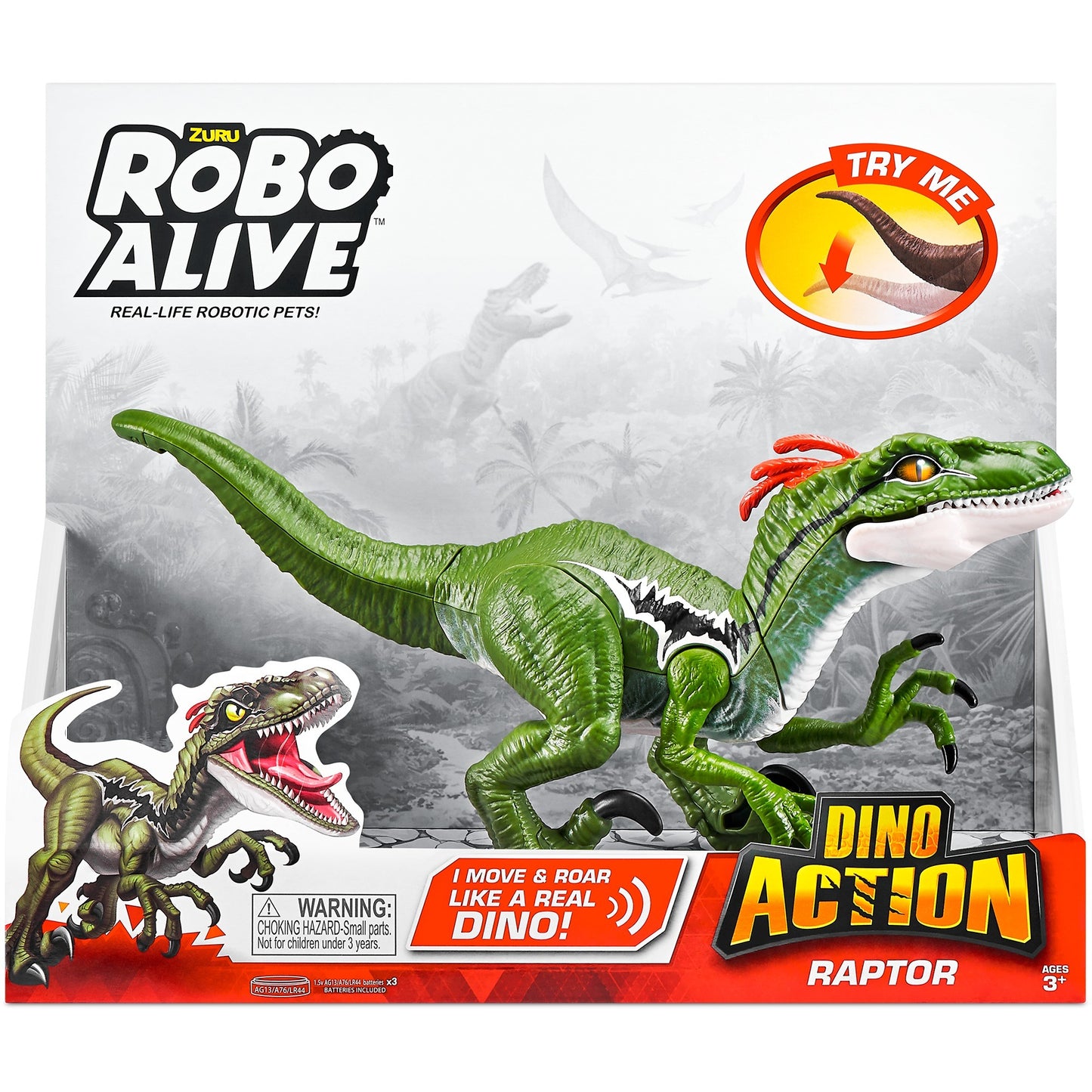 ZURU Robo Alive Dino Action Raptor