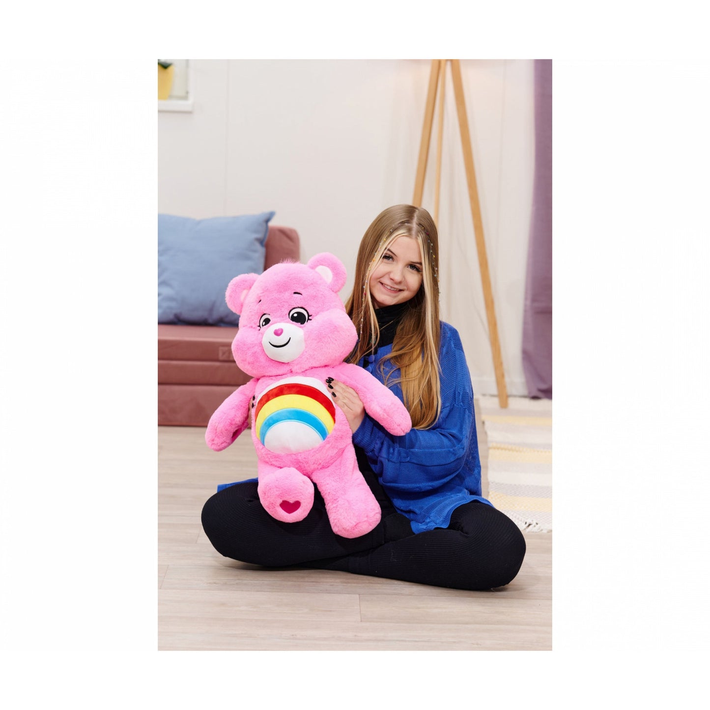 Care Bears - Hurrabärchi 60 cm, Kuscheltier