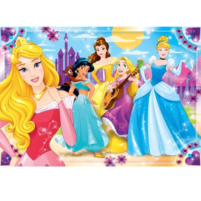 Clementoni Supercolor Maxi - Disney Princess (104 Teile)