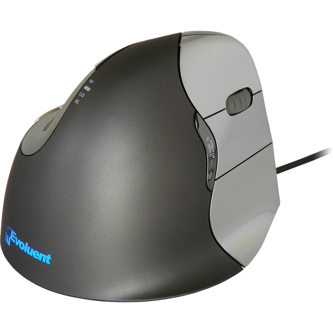 Evoluent Vertical Mouse 4 RH (schwarz/grau)