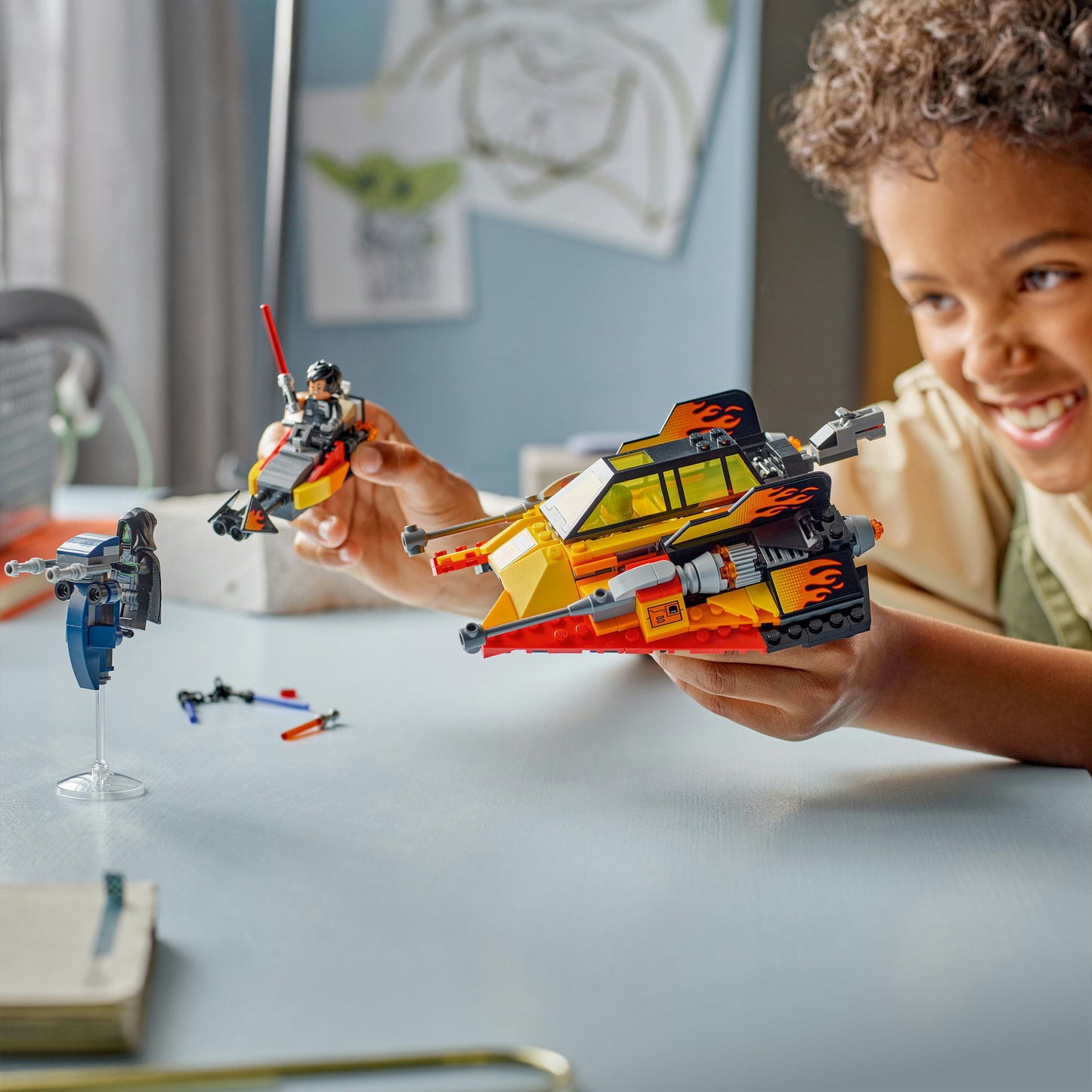 75414 Star Wars The Force Burner Snowspeeder, Konstruktionsspielzeug