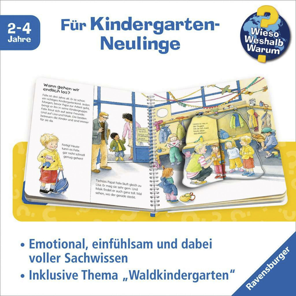 Wieso? Weshalb? Warum? junior Band 24 - Mein Kindergarten, Lernbuch