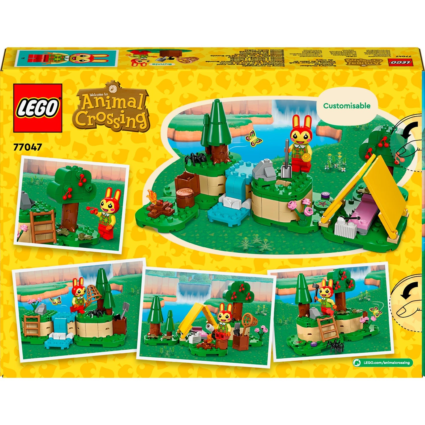 LEGO 77047 Animal Crossing Mimmis Outdoor-Spaß, Konstruktionsspielzeug