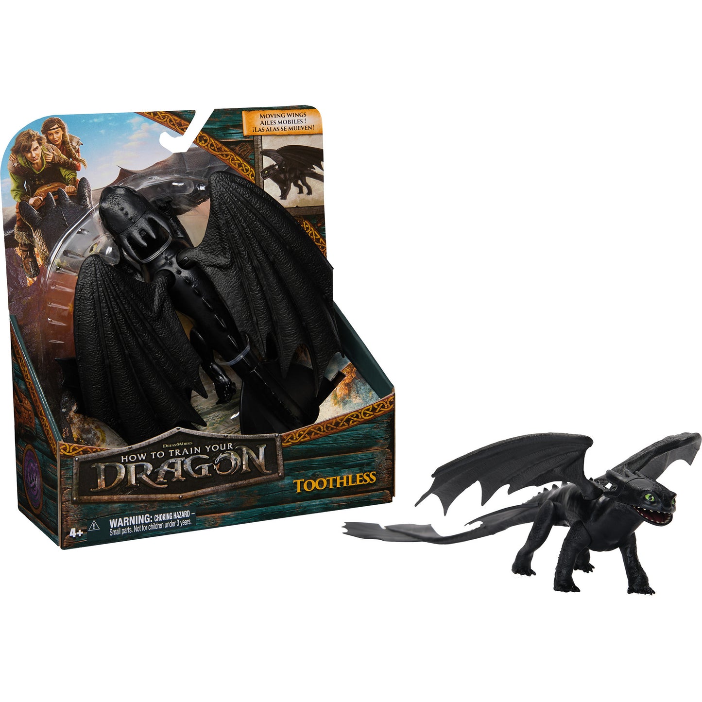 Drachenzähmen leicht gemacht - Basis-Drachenfigur Ohnezahn, Spielfigur