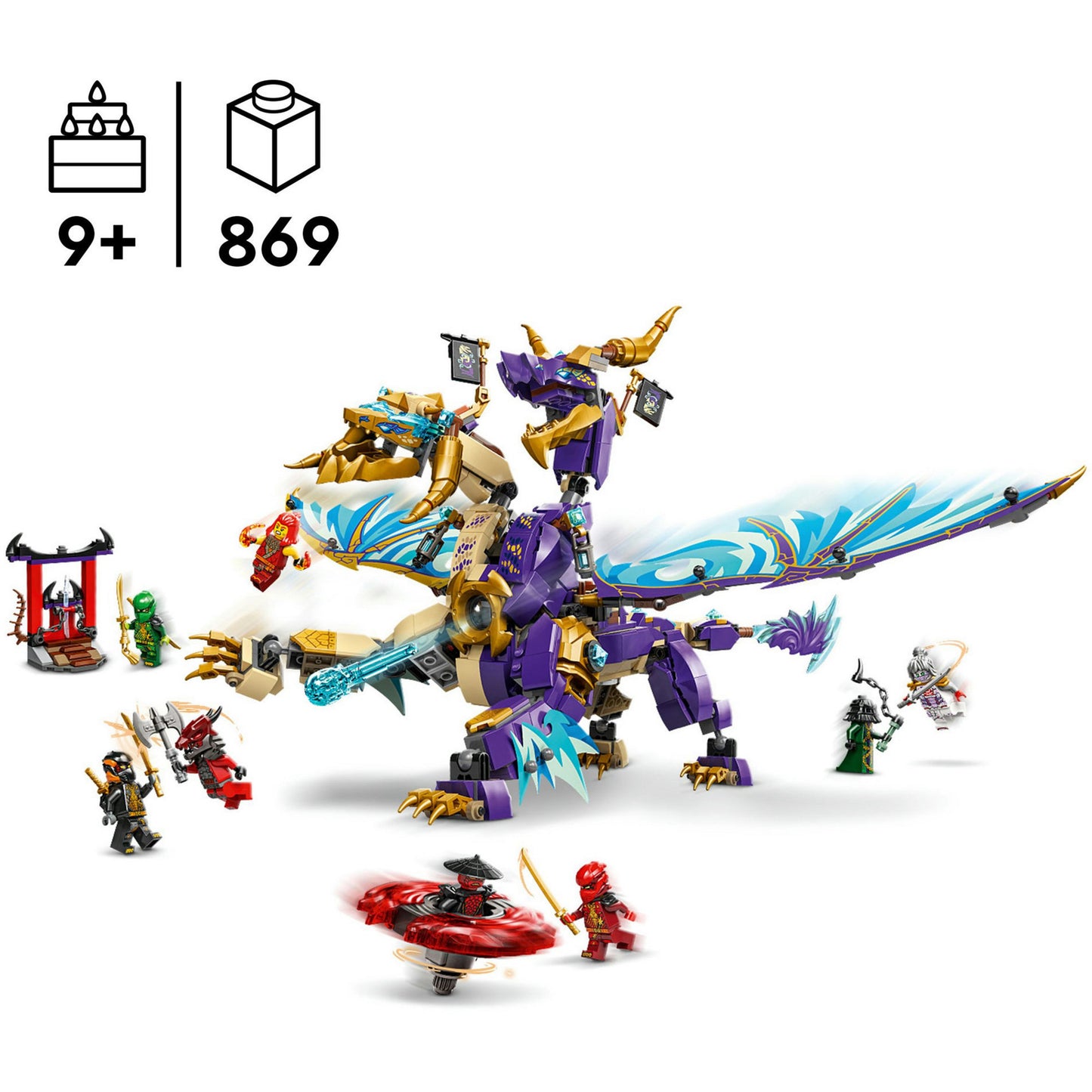71836 Ninjago Lichtbogendrache, Konstruktionsspielzeug