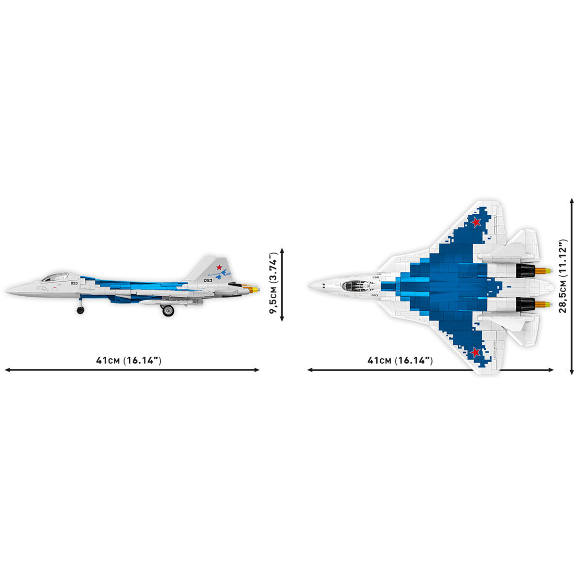 Su-57 Felon, Konstruktionsspielzeug