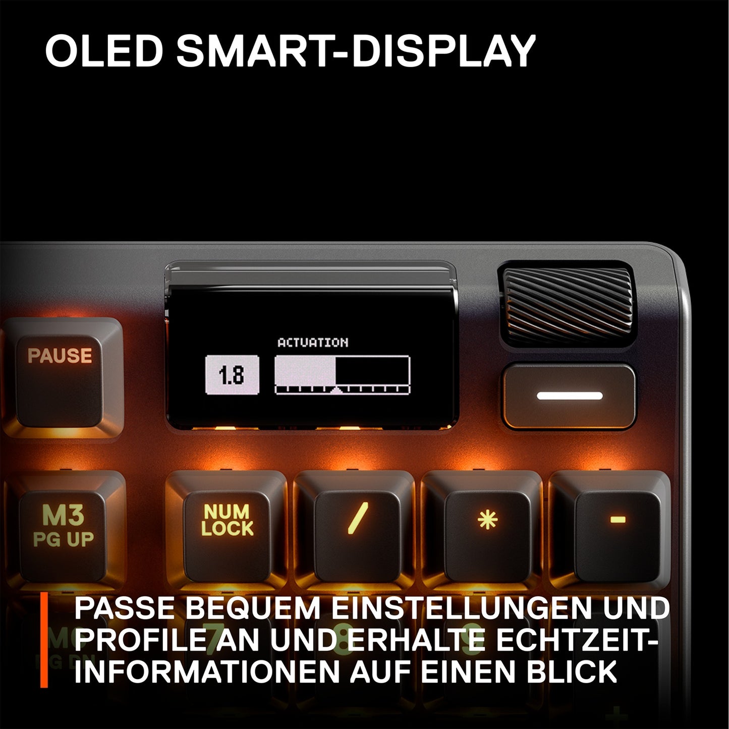 Steelseries APEX Pro (schwarz, DE-Layout, SteelSeries OmniPoint 2.0)