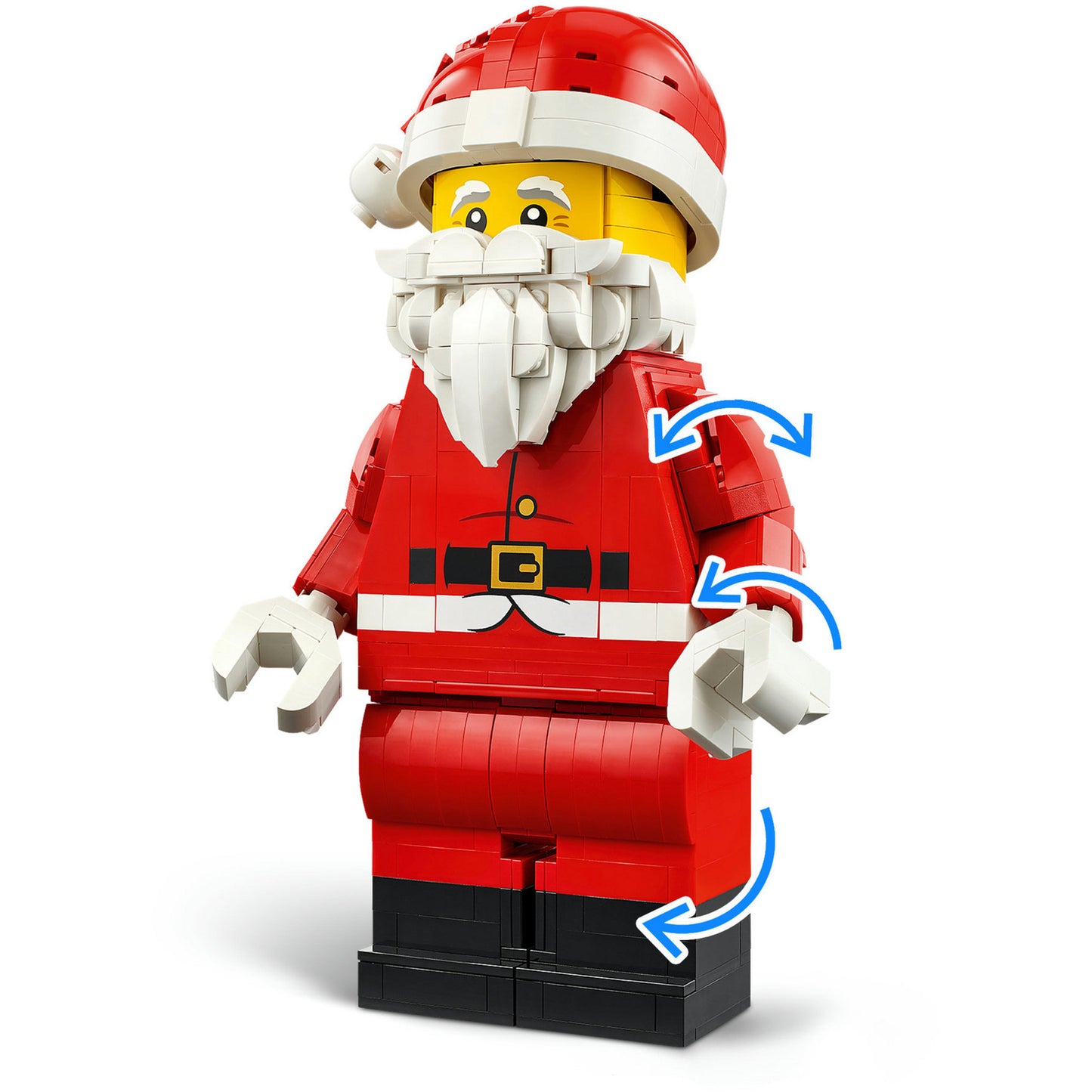 40820 Grosse Weihnachtsmann-Minifigur, Konstruktionsspielzeug