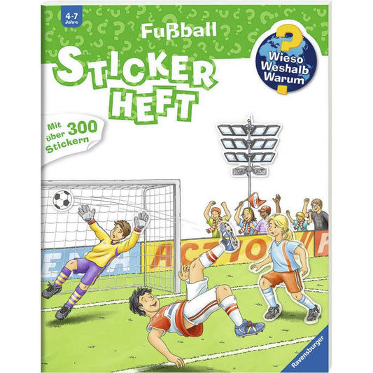 Wieso? Weshalb? Warum? Stickerheft - Fussball, Lernbuch