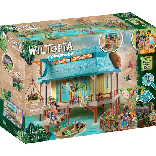 PLAYMOBIL 71007 Wiltopia Tierpflegestation, Konstruktionsspielzeug