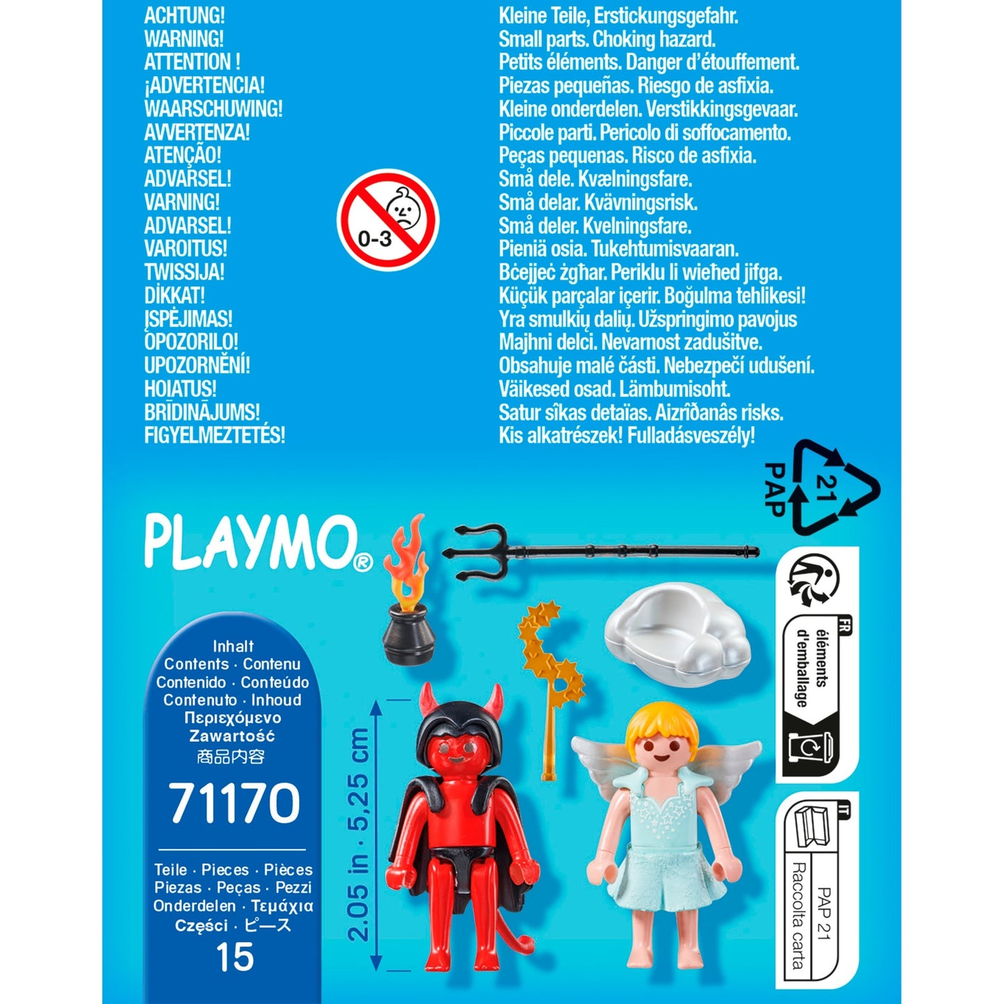 PLAYMOBIL 71170 specialPLUS Engelchen & Teufelchen, Konstruktionsspielzeug