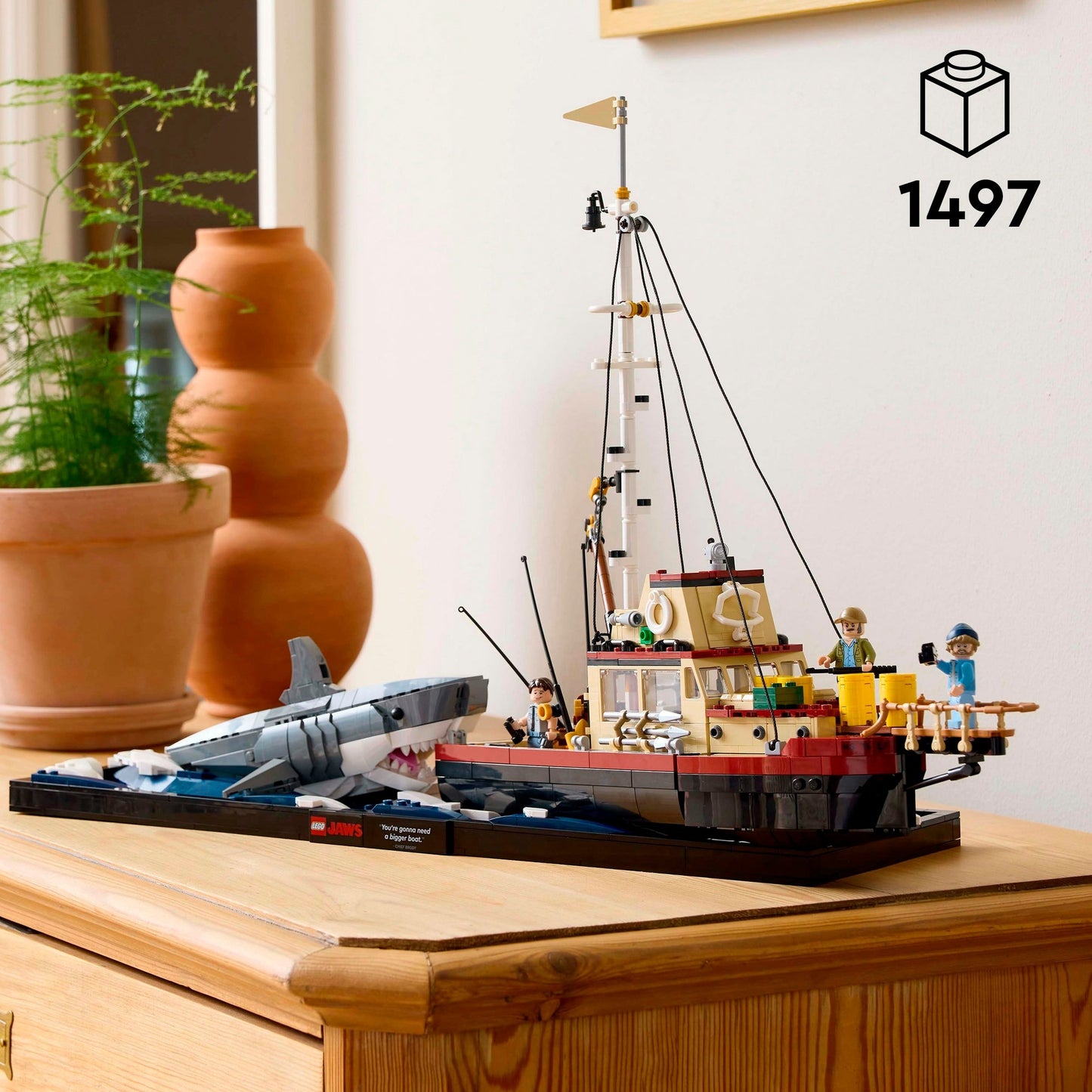 LEGO 21350 Ideas Der weiße Hai