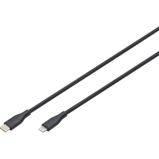 USB 2.0 Silikon-Kabel USB-C > Lightning, MFI zertifiziert