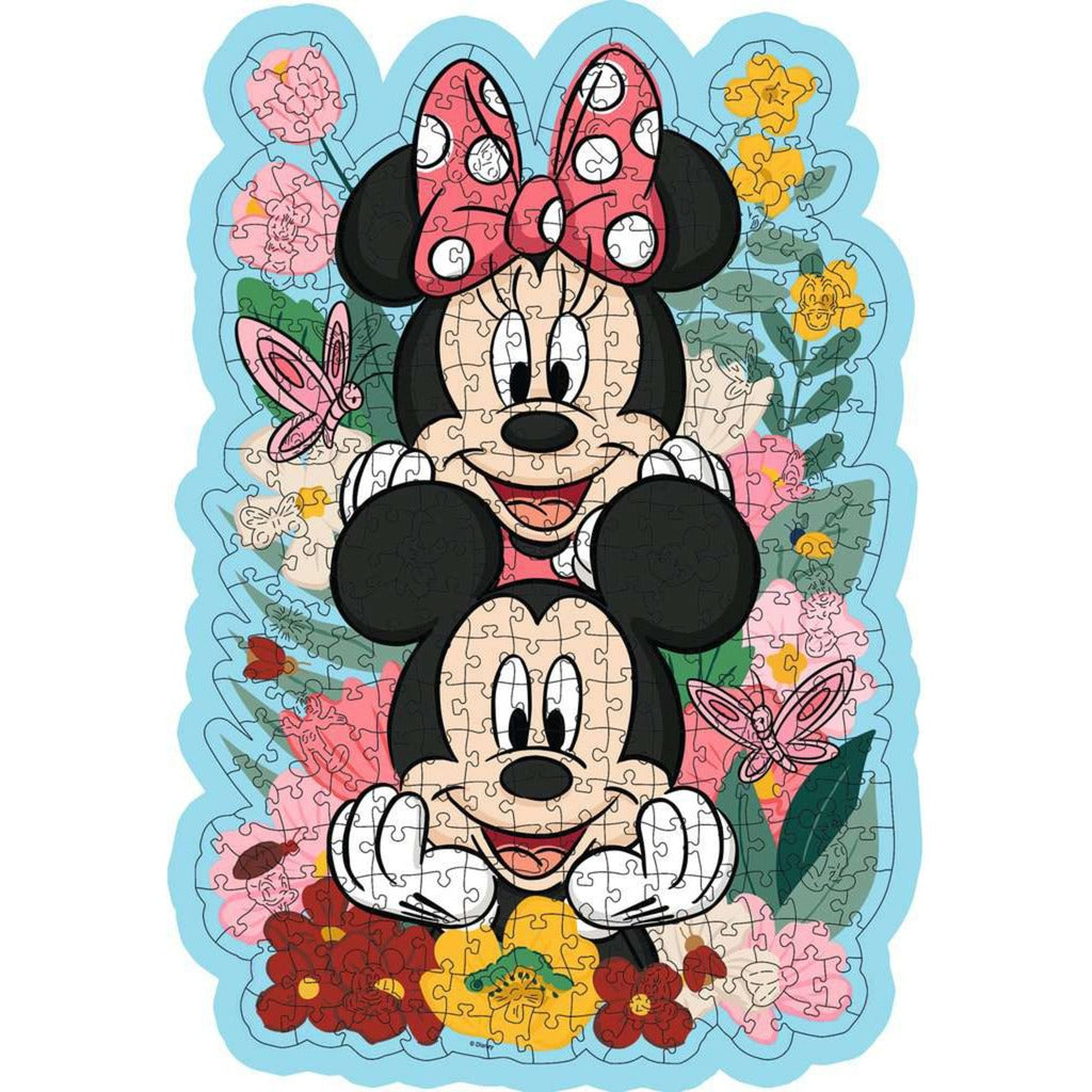 Ravensburger Wooden Puzzle Disney Mickey & Minnie (300 Teile)