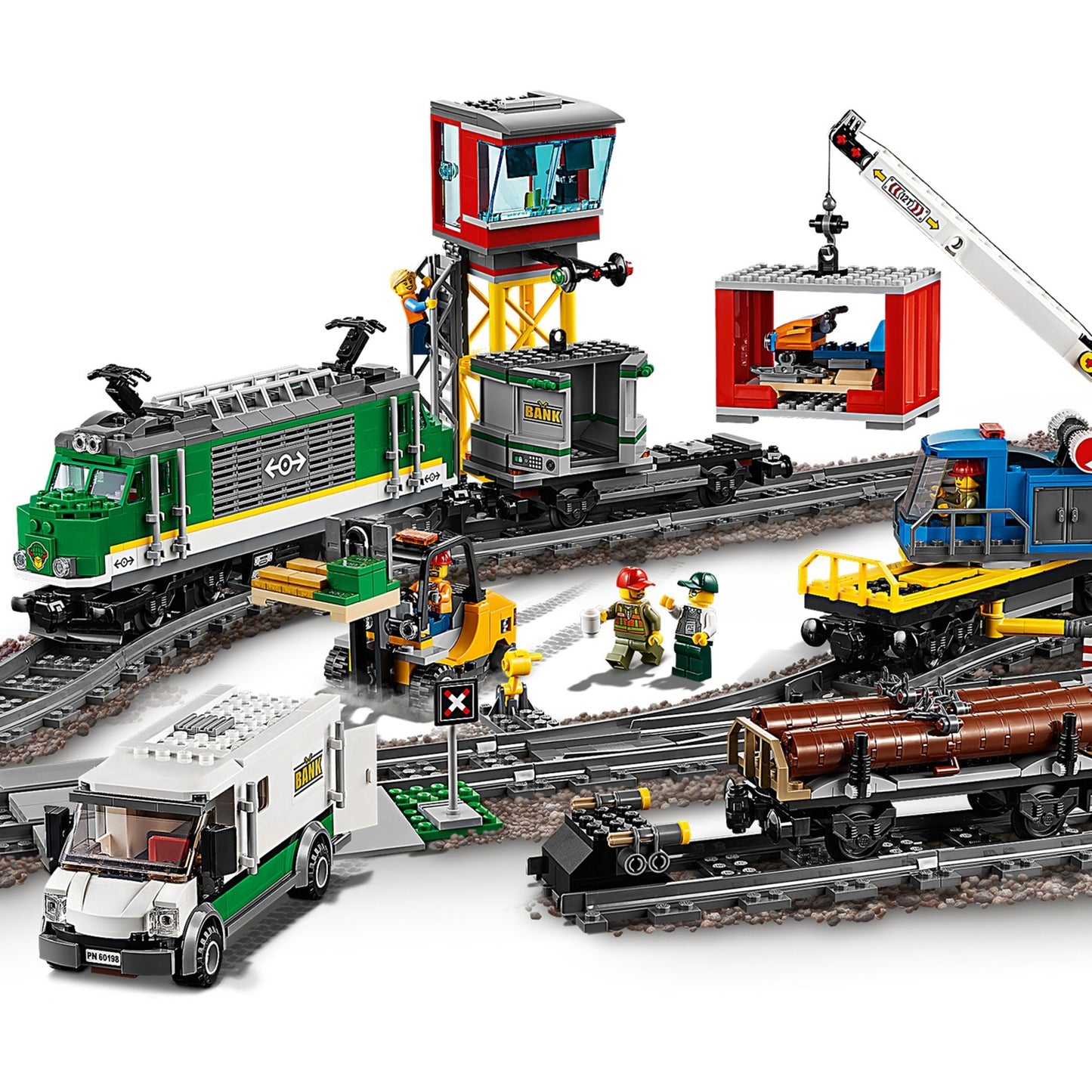 LEGO 60198 City Güterzug, Konstruktionsspielzeug