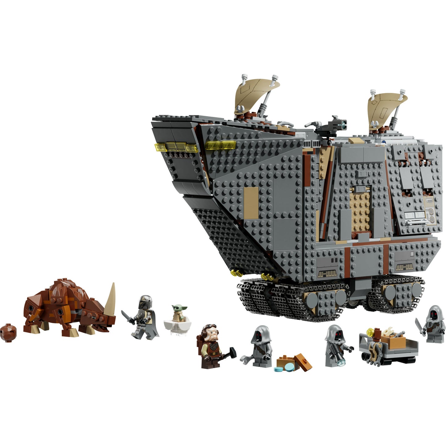 75453 Star Wars Offworld Sandkrawler und Schlammhorn, Konstruktionsspielzeug