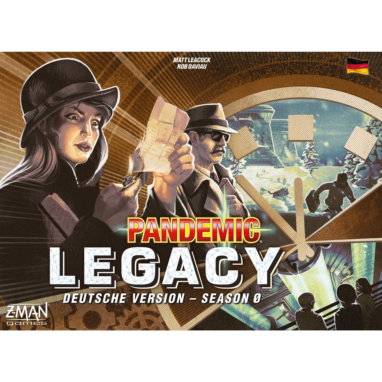 Asmodee Pandemic Legacy - Season 0, Brettspiel