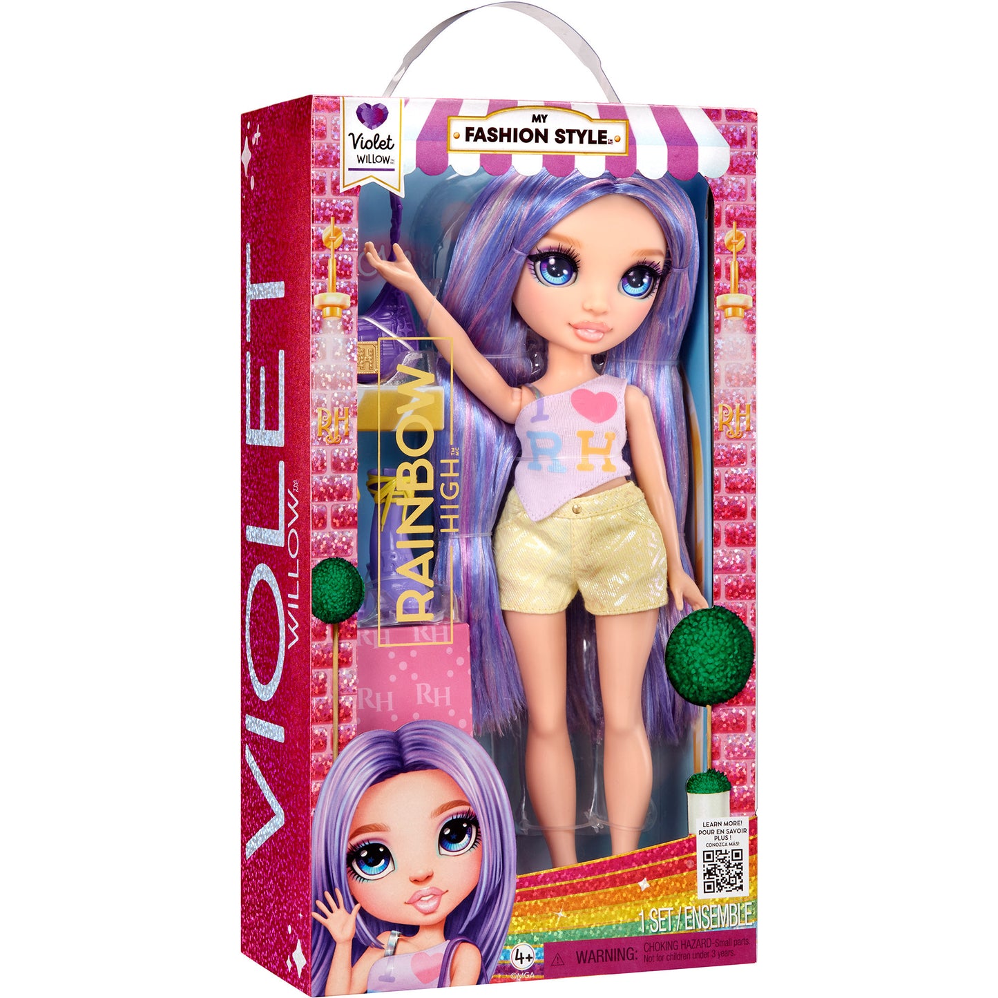 Rainbow High My Fashion Style - Violet, Puppe