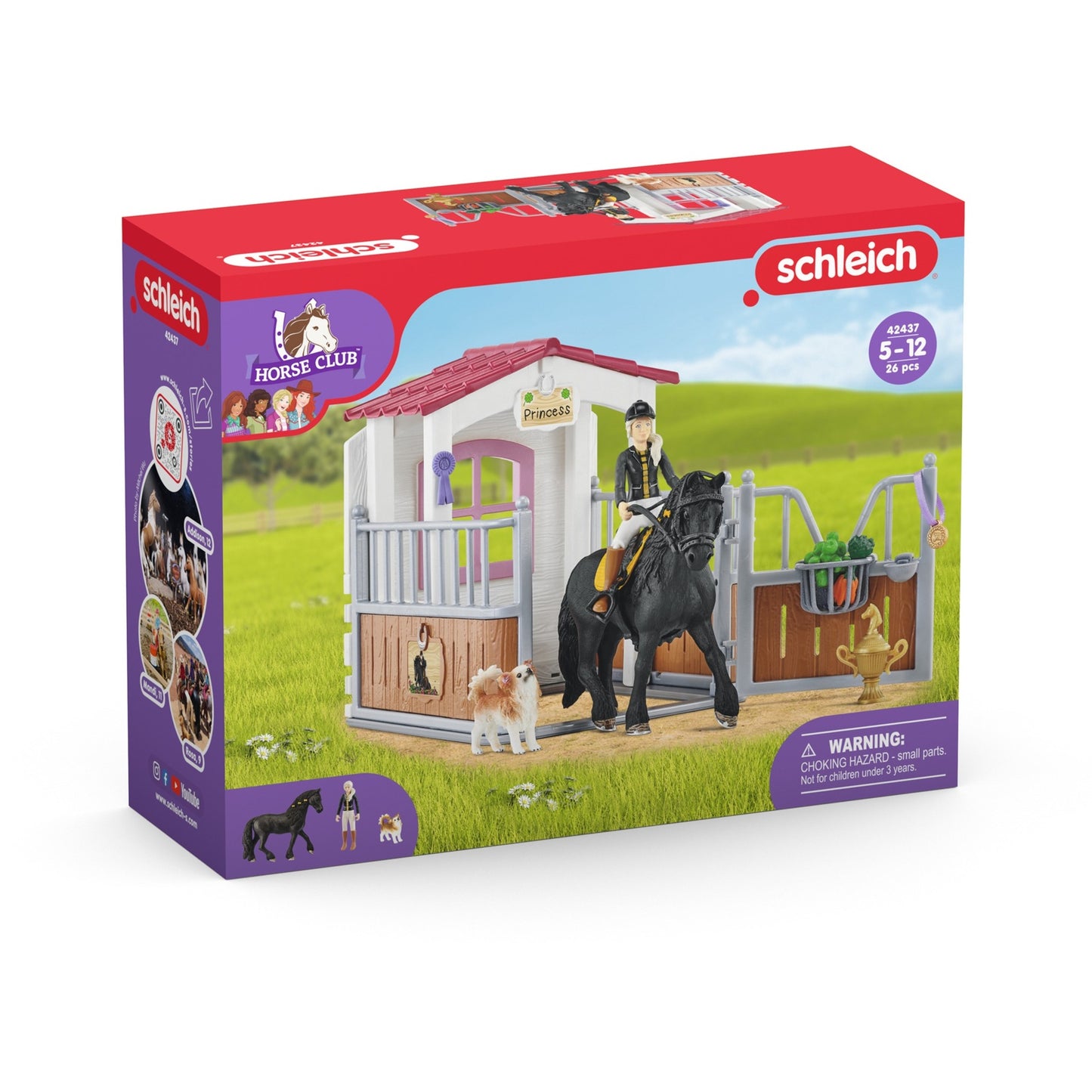 Schleich Horse Club Pferdebox mit Tori & Princess