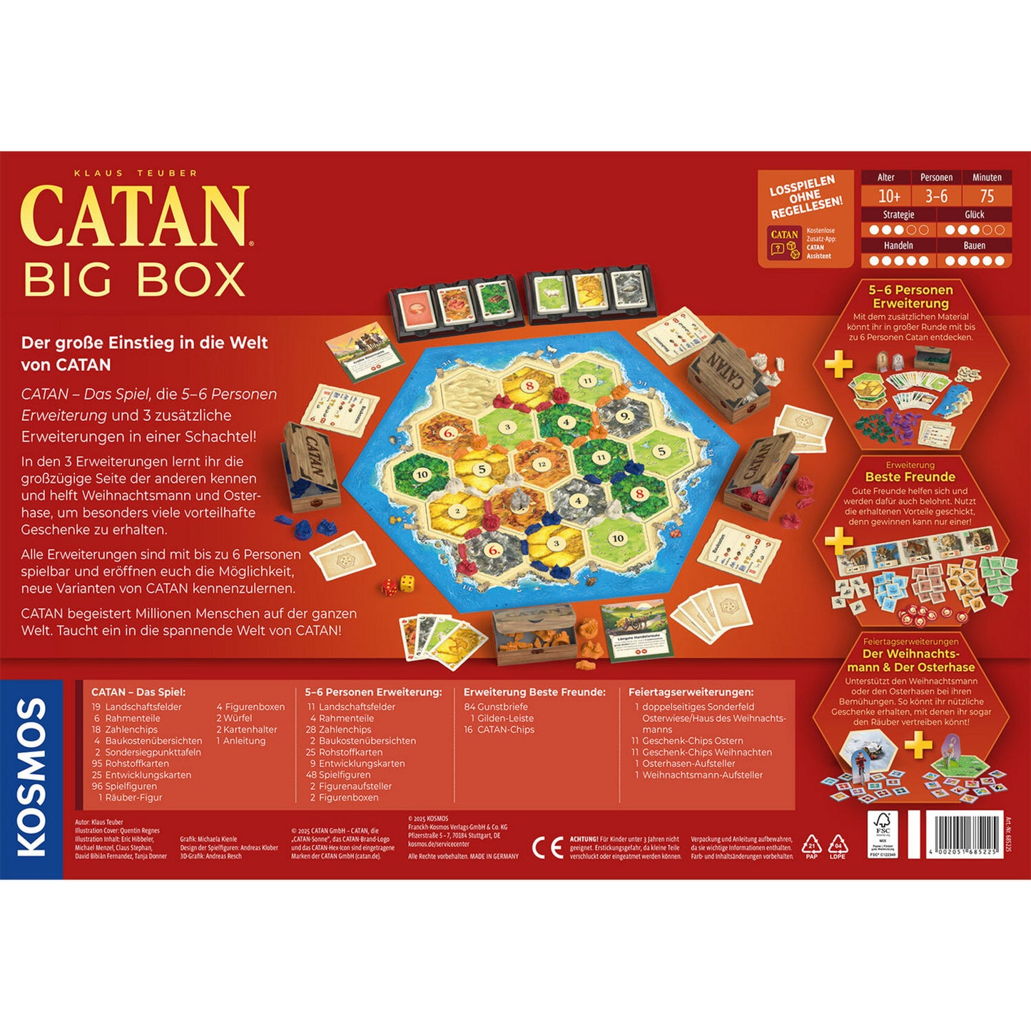 CATAN - Big Box 2025, Brettspiel